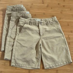 Car & Jack | Bundle of (3) Boys U inform Shorts | EUC